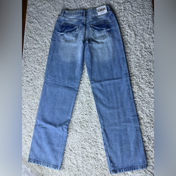 Women’s Size 00 Slouchy Mid Rise Jeans NWT - Picture 4 of 7
